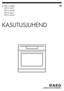 Kasutusjuhend AEG BS7314421M Ahi