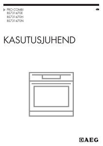 Kasutusjuhend AEG BS731470NM Ahi