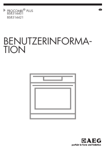 Bedienungsanleitung AEG BS8314401M Backofen
