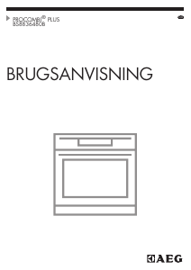 Brugsanvisning AEG BS8836480B Ovn