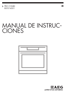 Manual de uso AEG BS9314001M Horno