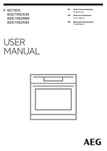 Mode d’emploi AEG BSE788280M Four