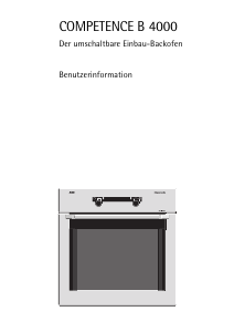 Bedienungsanleitung AEG CB4000-M2 Backofen