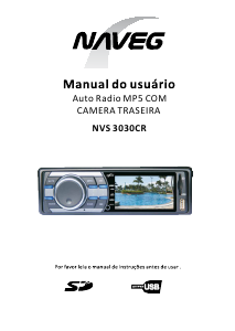 Manual Naveg NVS 3030CR Auto-rádio