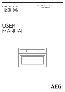 Handleiding AEG KME861000M Oven