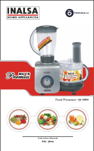 Manual Inalsa Maxie Premia Food Processor