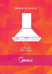Manual Midea RSA92 Exaustor