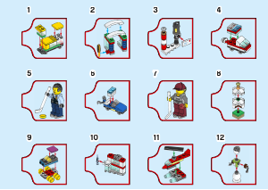 Manual Lego set 60303 City Advent calendar
