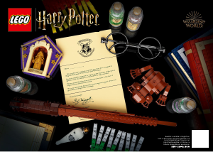 Manual Lego set 76391 Harry Potter Hogwarts icons collectors edition