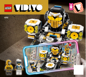 Manual Lego set 43112 VIDIYO Robo hiphop car