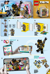 Instrukcja Lego set 43107 VIDIYO HipHop Robot BeatBox