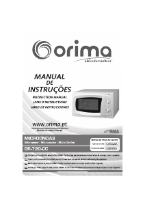 Mode d’emploi Orima OR-720-CC Micro-onde