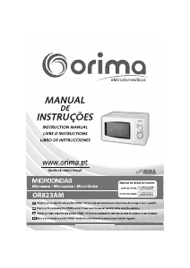 Mode d’emploi Orima OR-823-AM Micro-onde