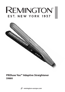 كتيب Remington S9880 PROluxe You جهاز فرد الشعر