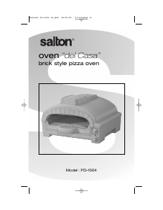 Manual Salton PO-1004 Pizza Maker