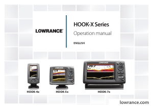 Handleiding Lowrance HOOK-5x Fishfinder