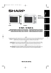 Handleiding Sharp R-969W-A Magnetron