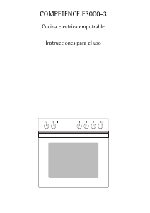 Manual de uso AEG E3000-3-W Cocina