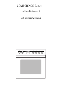 Bedienungsanleitung AEG E3101-1-B Herd