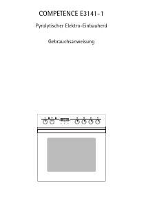 Bedienungsanleitung AEG E3141-1-M Herd
