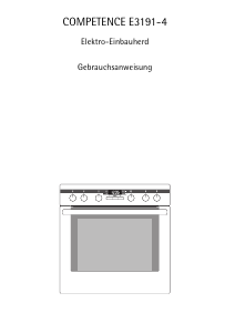 Bedienungsanleitung AEG E3191-4-A Herd