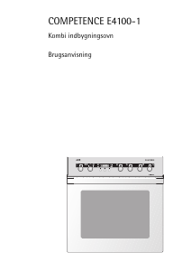 Brugsanvisning AEG E4100-1-W Komfur