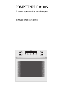 Manual de uso AEG E81105-A Cocina