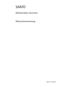 Bedienungsanleitung AEG S3274-6KA Kühlschrank