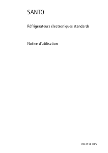 Mode d’emploi AEG S3274-6KA Réfrigérateur
