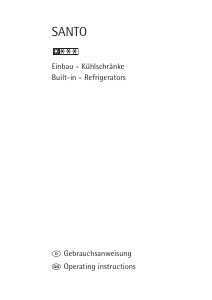 Bedienungsanleitung AEG SK48840-2I Kühlschrank