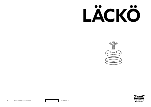 Handleiding IKEA LACKO Tuinstoel